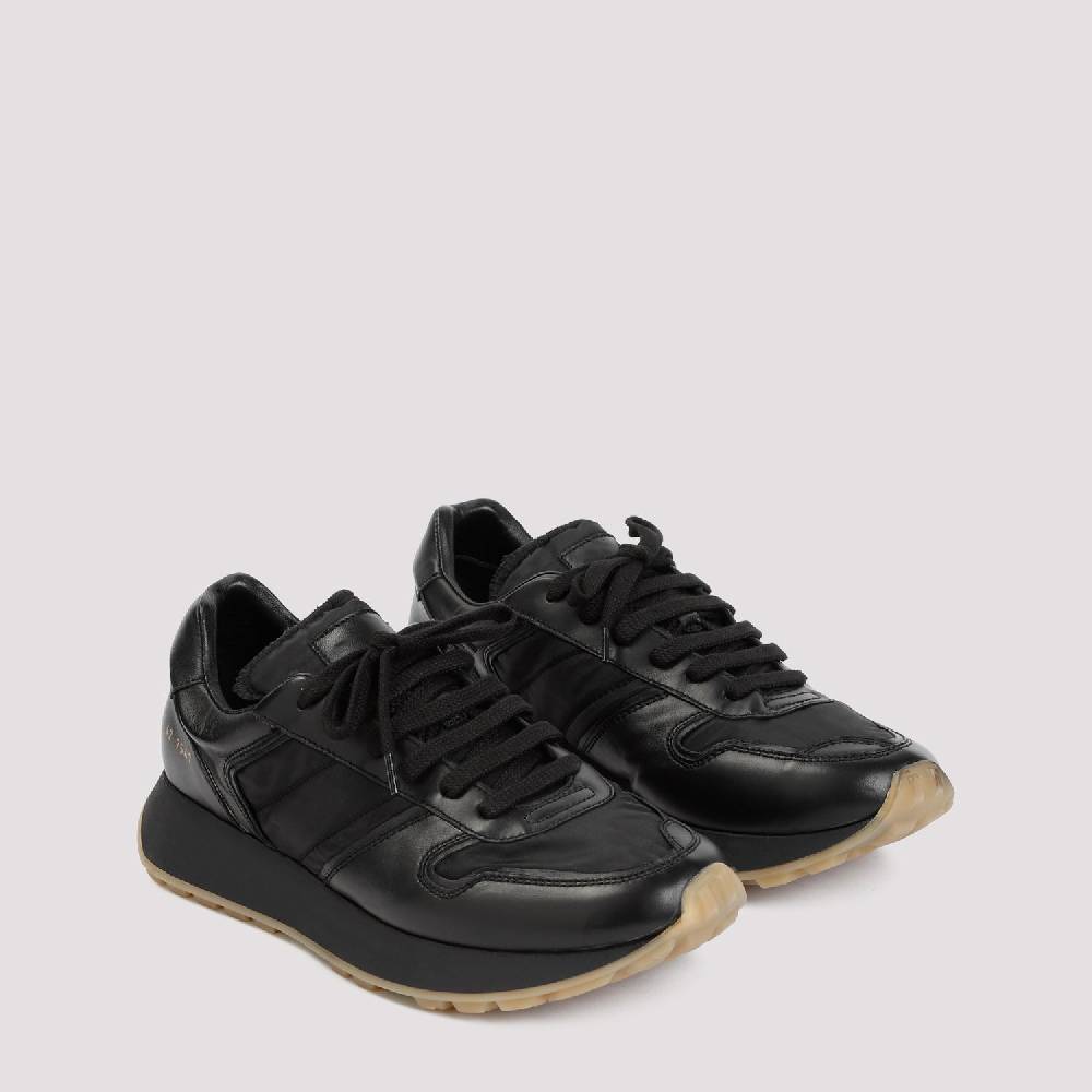 COMMON PROJECTS  Sneakers Uomo COMMON PROJECTS Pelle Nera Modello Track Prezzo Ridotto