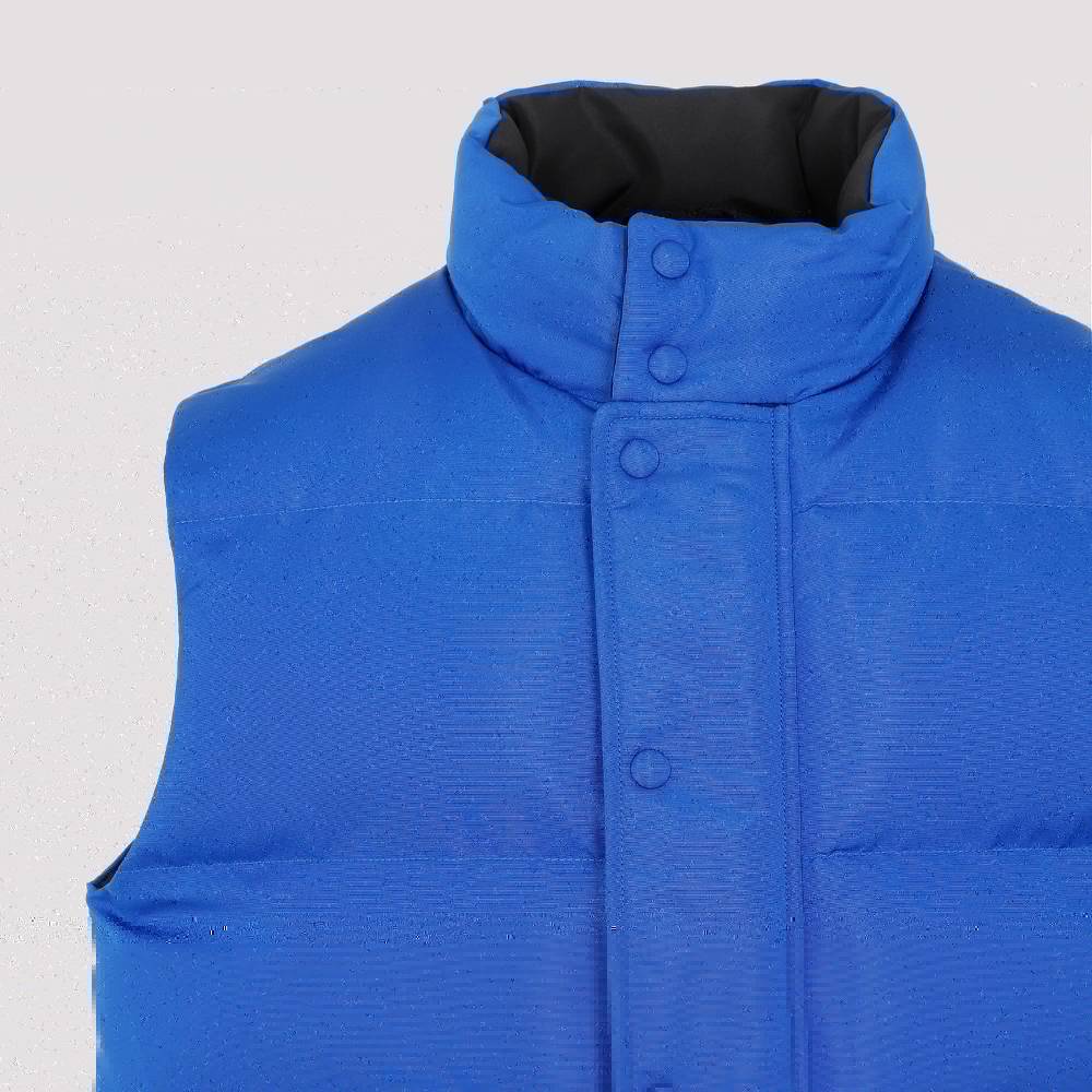 ALEXANDER MCQUEEN  Gilet Imbottito Ultramarino Alexander McQueen - Giacca Blu in Poliestere Uomo Convenienza