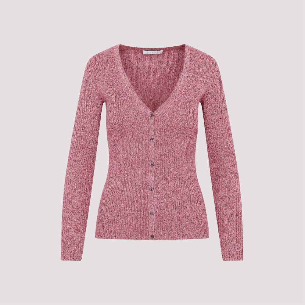 GABRIELA HEARST  Cardigan Misto Cachemire e Seta Rosa & Viola di Gabriela Hearst Vendite Flash