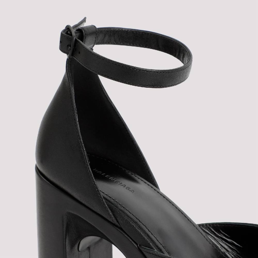 BALENCIAGA  Sandali con Tacco e Plateau Nero Balenciaga 16cm Italia