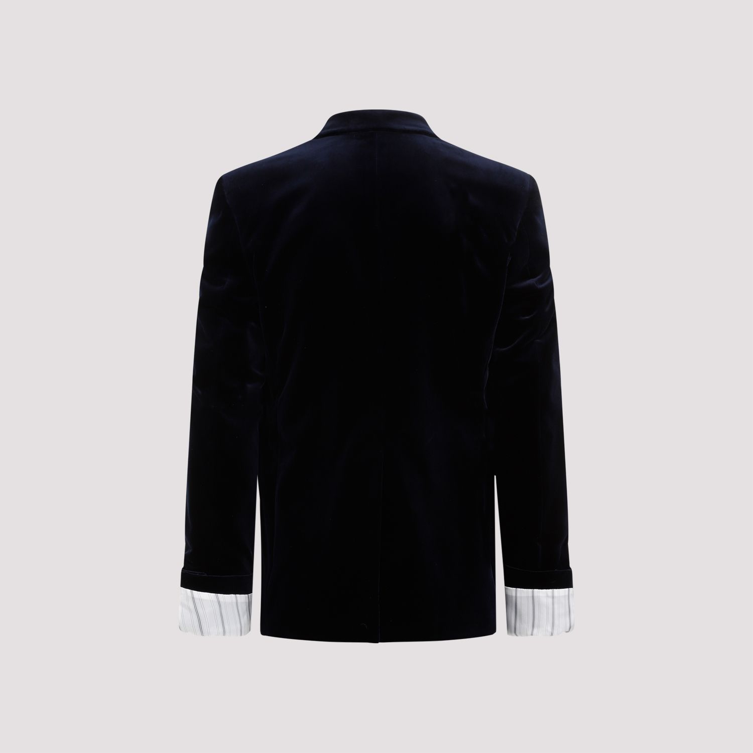 GUCCI  Giacca in Velluto Cotone Blu GUCCI Caspian Uomo In Linea