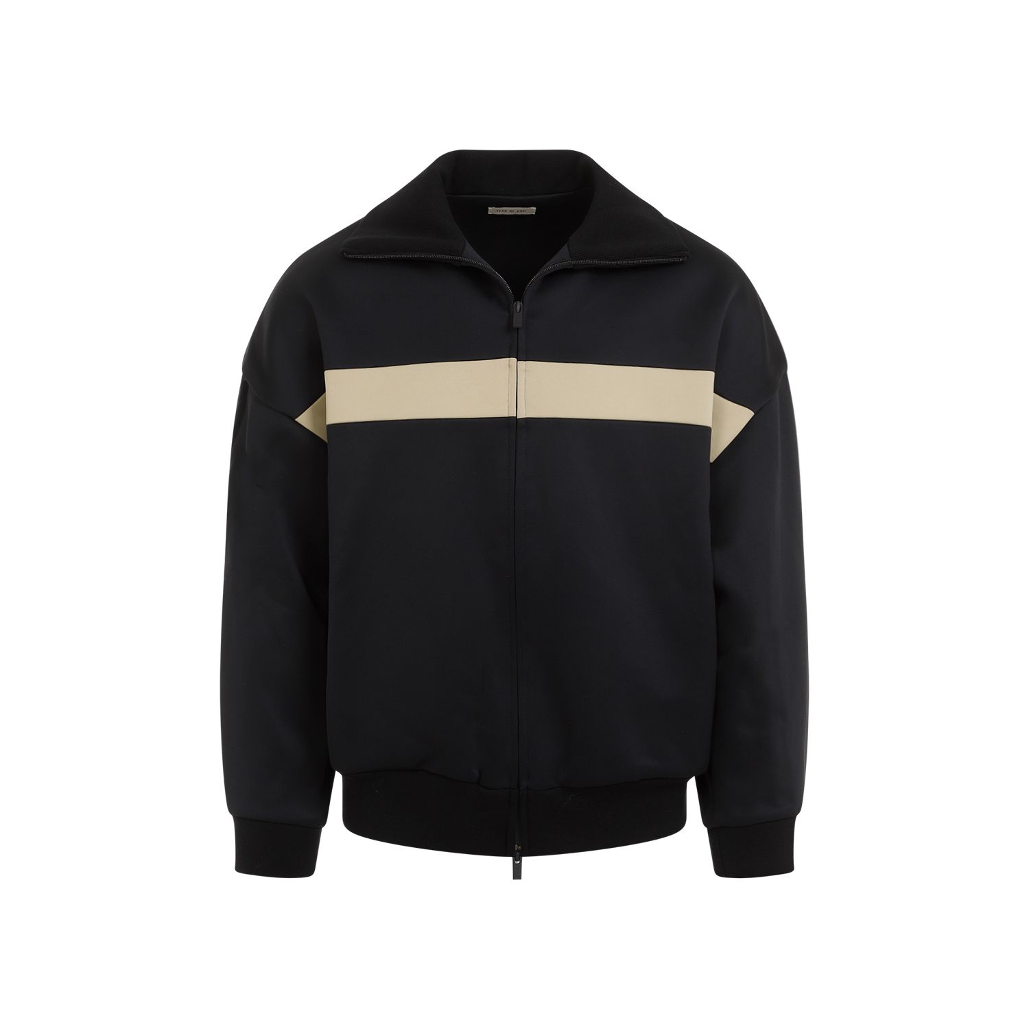 FEAR OF GOD  Giacca Uomo Fear of God Nera in Nylon con Striscia