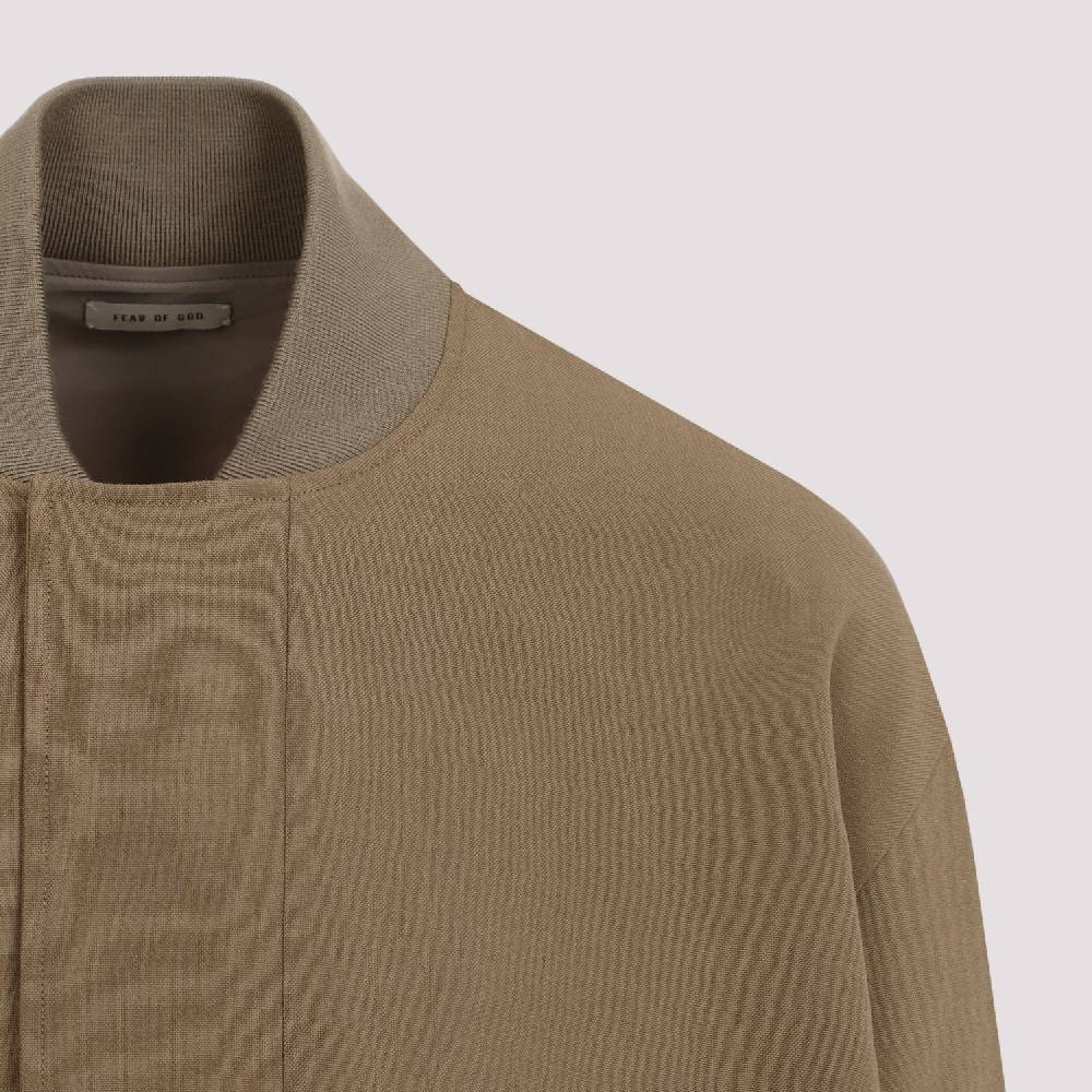 FEAR OF GOD  Bomber Uomo Lana Marrone Fear of God Shopping Online