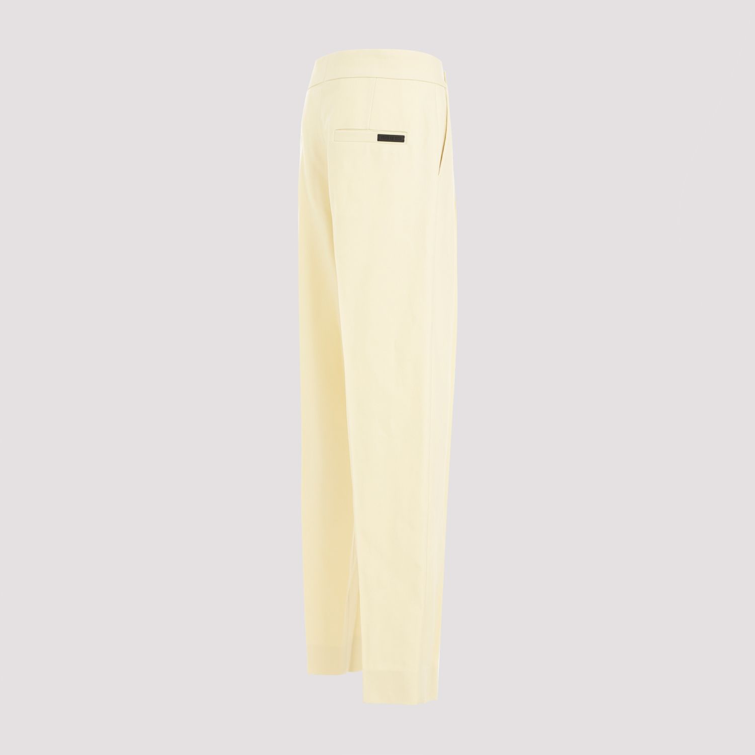 FEAR OF GOD  Pantaloni Plissettati in Lana Crema Fear of God Prezzo Ridotto
