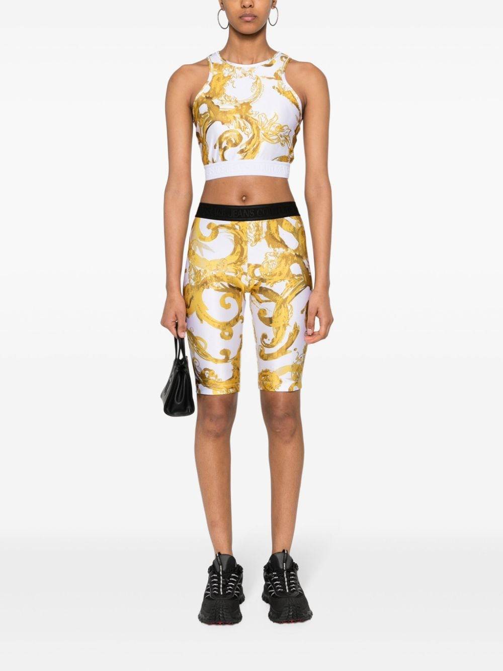VERSACE JEANS COUTURE  Top Bianco Versace Jeans Couture per Donne Presa