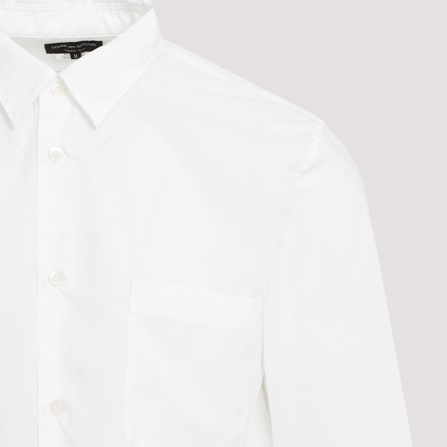 COMME DES GARÇONS  Camicia Bianca Classica in Cotone Comme des Garçons Uomo Online