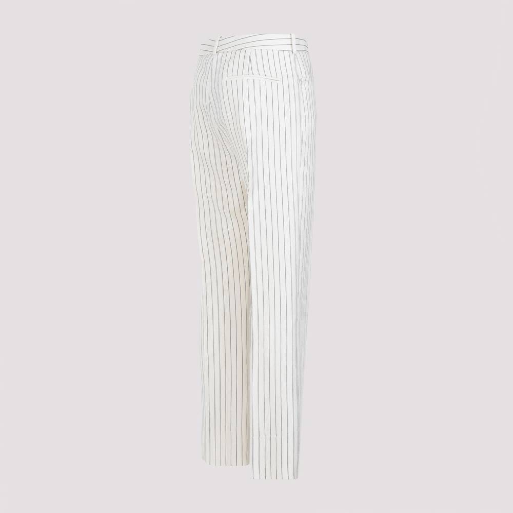 TOM FORD  Pantaloni a Righe con Vita Alta TOM FORD - Tonalità Nude & Neutre 2025
