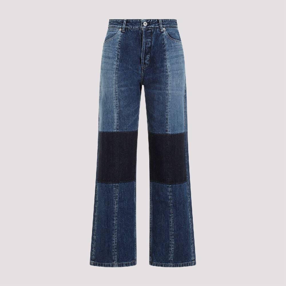JIL SANDER  Jeans Rilassati Cotone Blu Cobalto Jil Sander - Donna Vendita