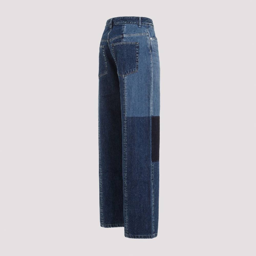 JIL SANDER  Jeans Rilassati Cotone Blu Cobalto Jil Sander - Donna Vendita