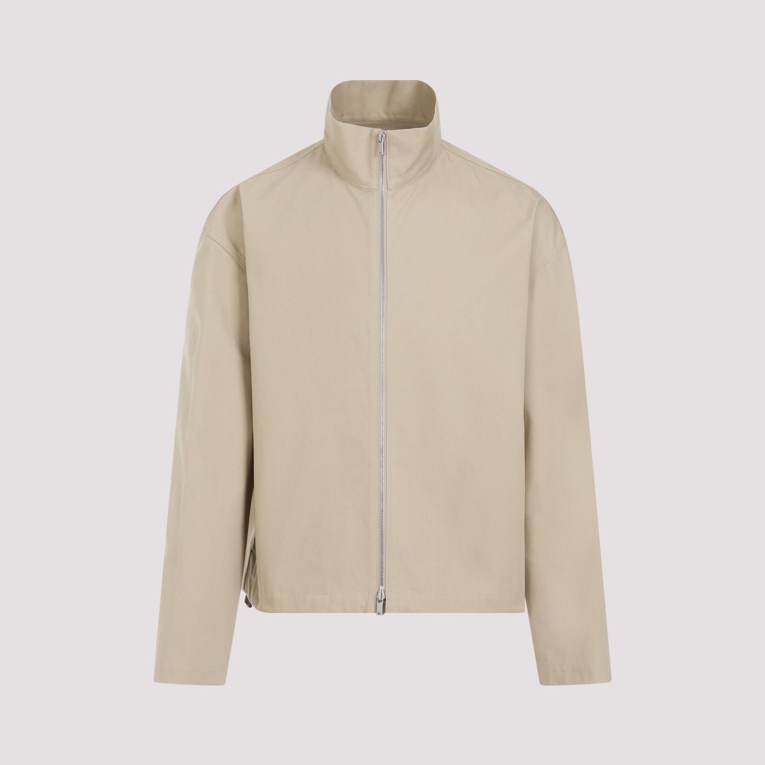 JIL SANDER  Giacca da Uomo in Cotone Biologico Grigio Jil Sander Spedizione Gratuita