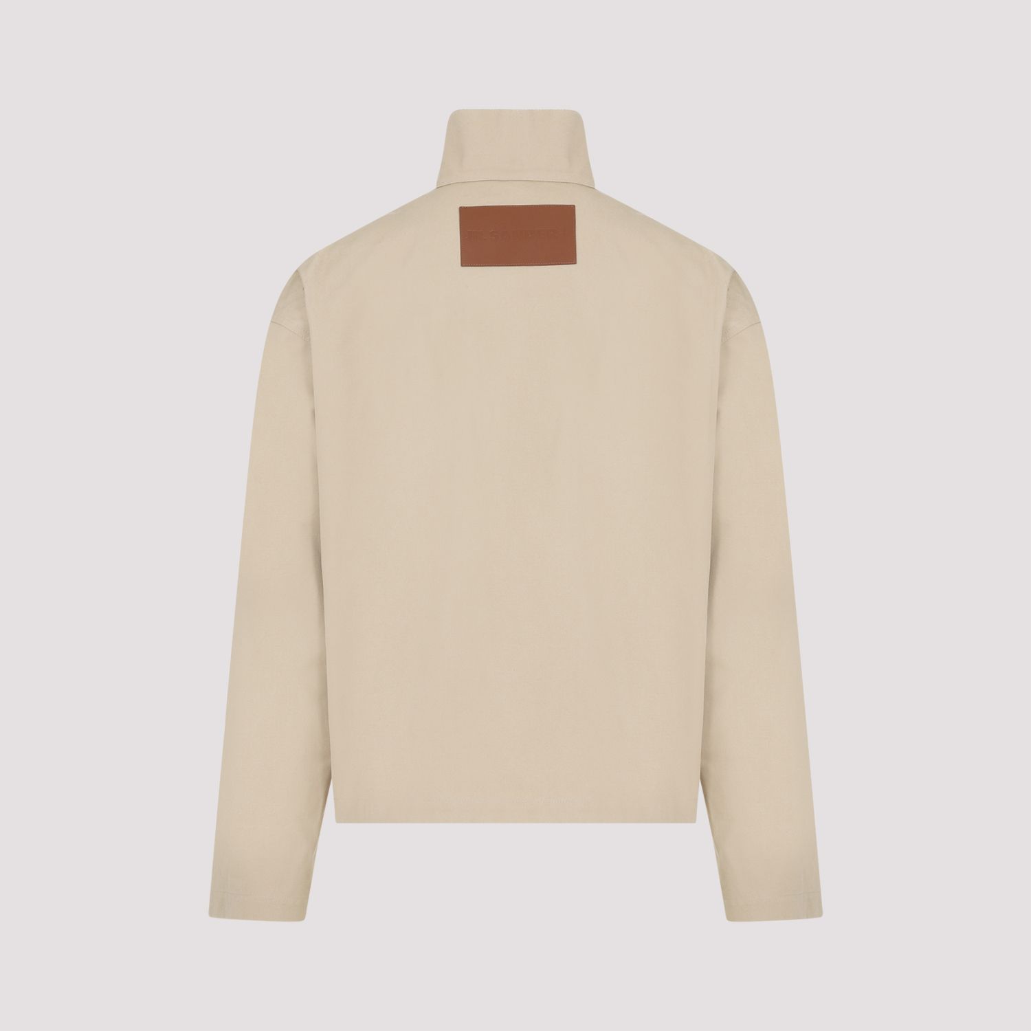 JIL SANDER  Giacca da Uomo in Cotone Biologico Grigio Jil Sander Spedizione Gratuita