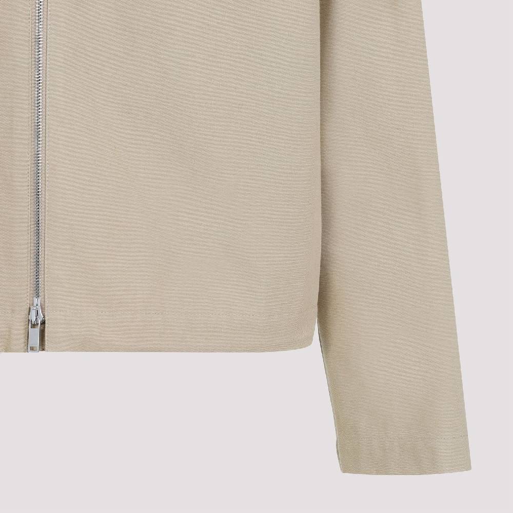 JIL SANDER  Giacca da Uomo in Cotone Biologico Grigio Jil Sander Spedizione Gratuita