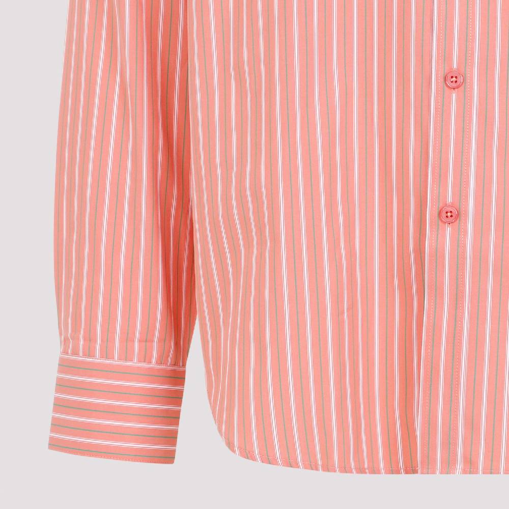 MARTINE ROSE  Camicia a Righe Giallo & Arancio in Cotone per Uomo di Martine Rose Qualità Garantita