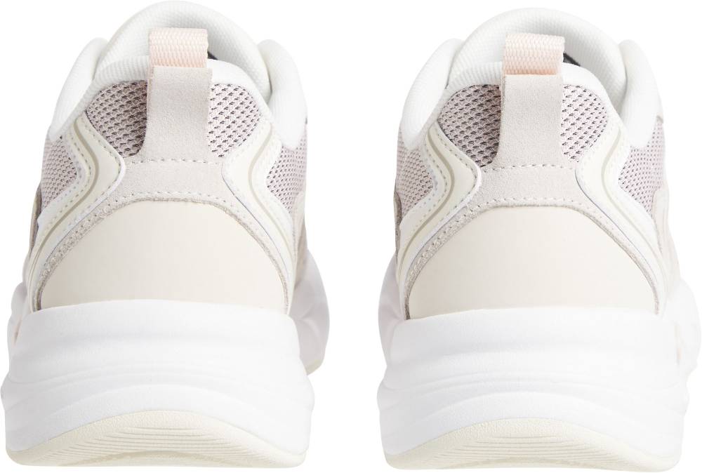 CALVIN KLEIN  Sneakers Donna Calvin Klein Rosa in Poliestere Saldi Di Fabbrica