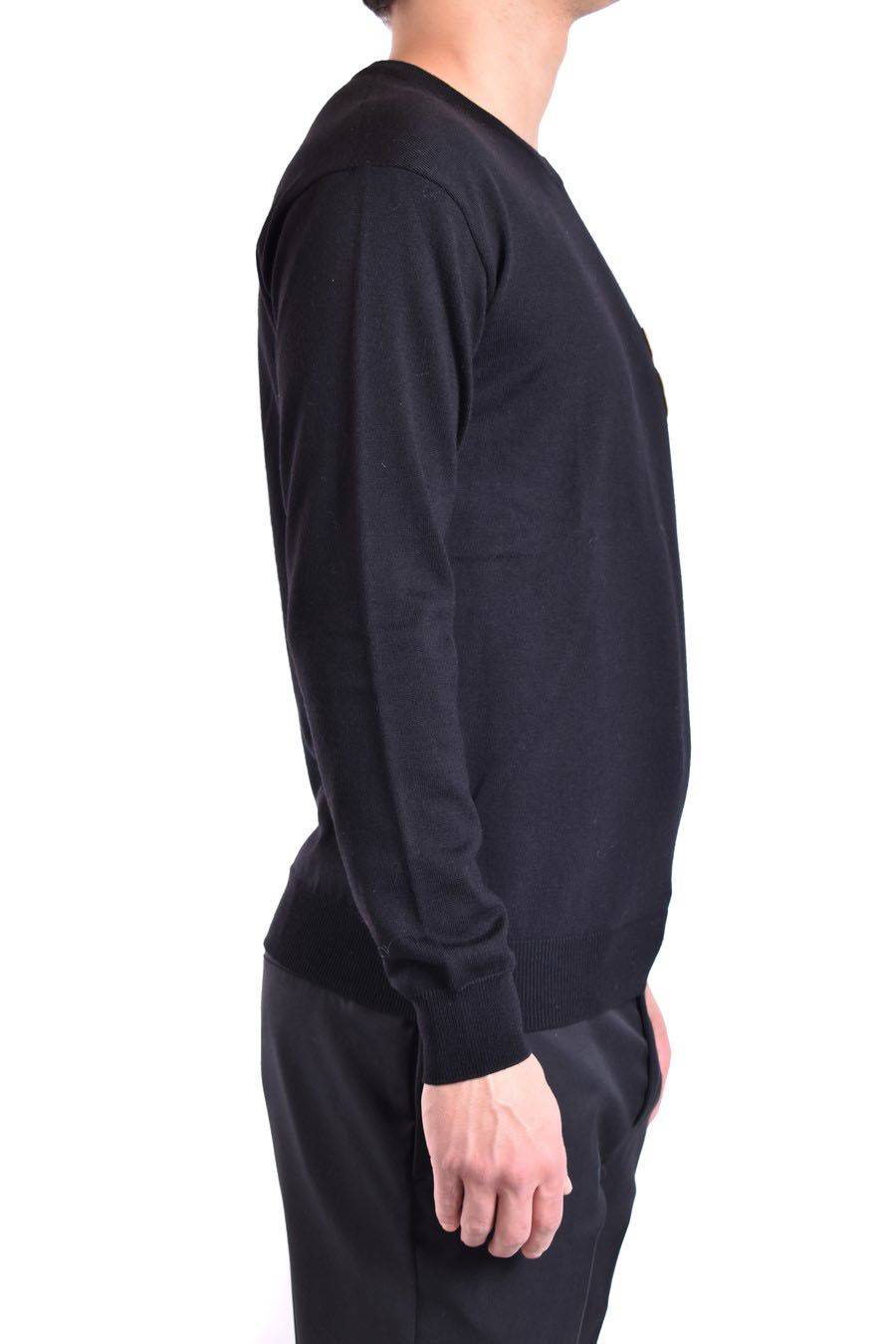 MOSCHINO  Maglione di Lana Nero Moschino Uomo V0902 7000555 Vendite Flash
