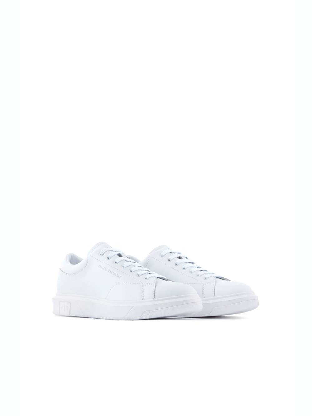 ARMANI EXCHANGE  Sneakers di Pelle Bianca Armani Exchange Uomo Negozio