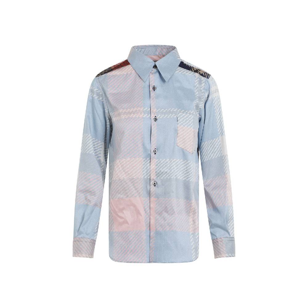 COMME DES GARÇONS  Camicia Tartan Multicolore Comme Des Garçons in Poliestere