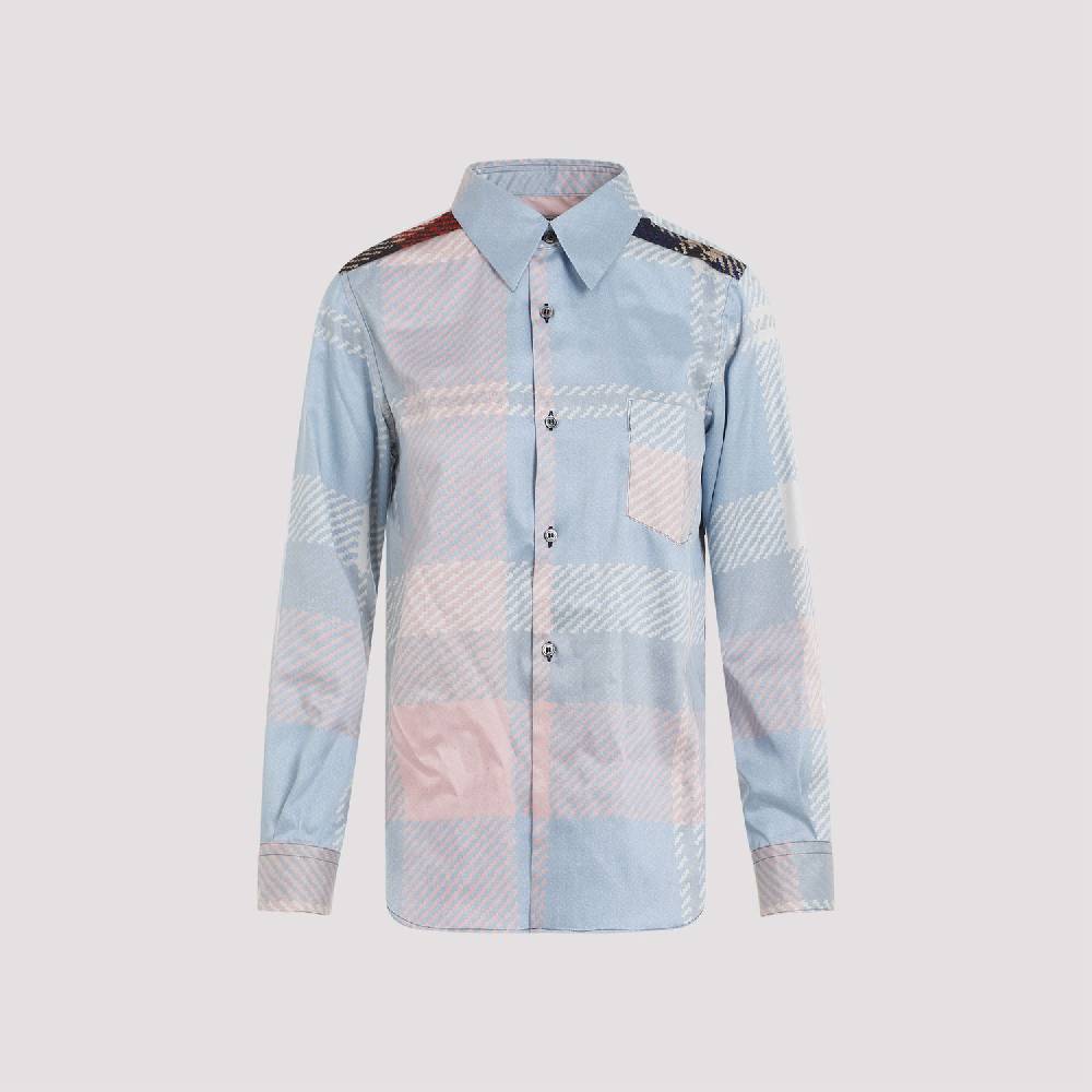 COMME DES GARÇONS  Camicia Tartan Multicolore Comme Des Garçons in Poliestere Soddisfazione Garantita