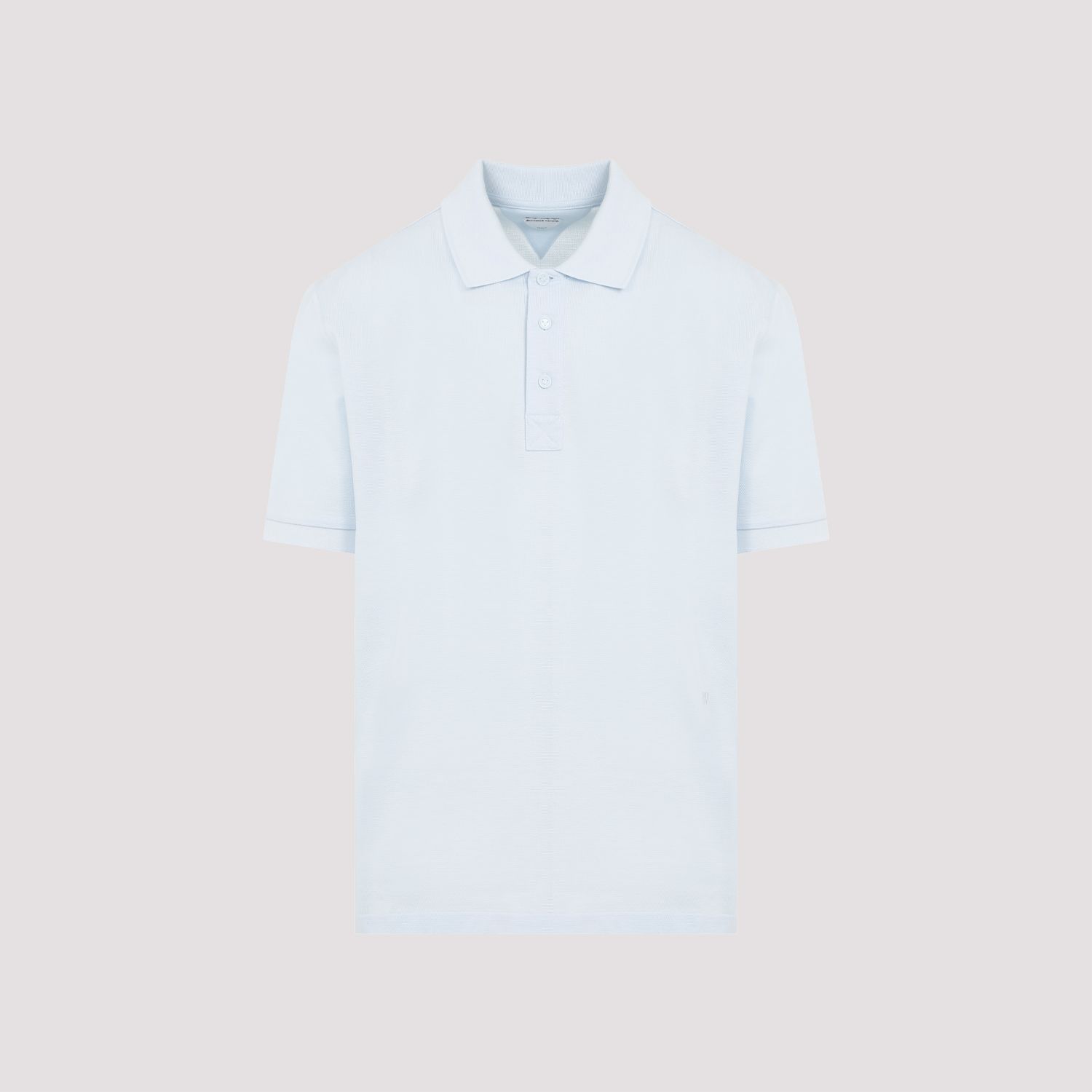 BOTTEGA VENETA  Polo in Cotone Blu da Uomo Bottega Veneta Negozi Online