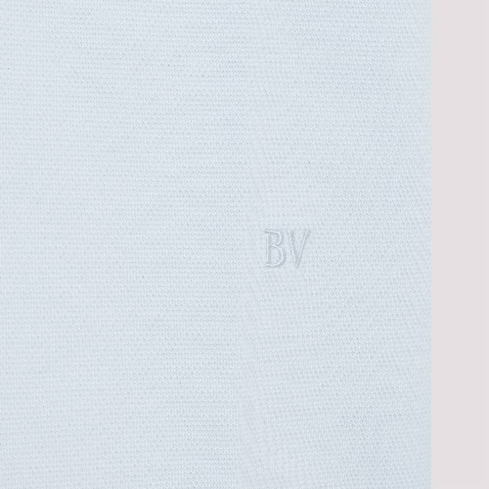 BOTTEGA VENETA  Polo in Cotone Blu da Uomo Bottega Veneta Negozi Online