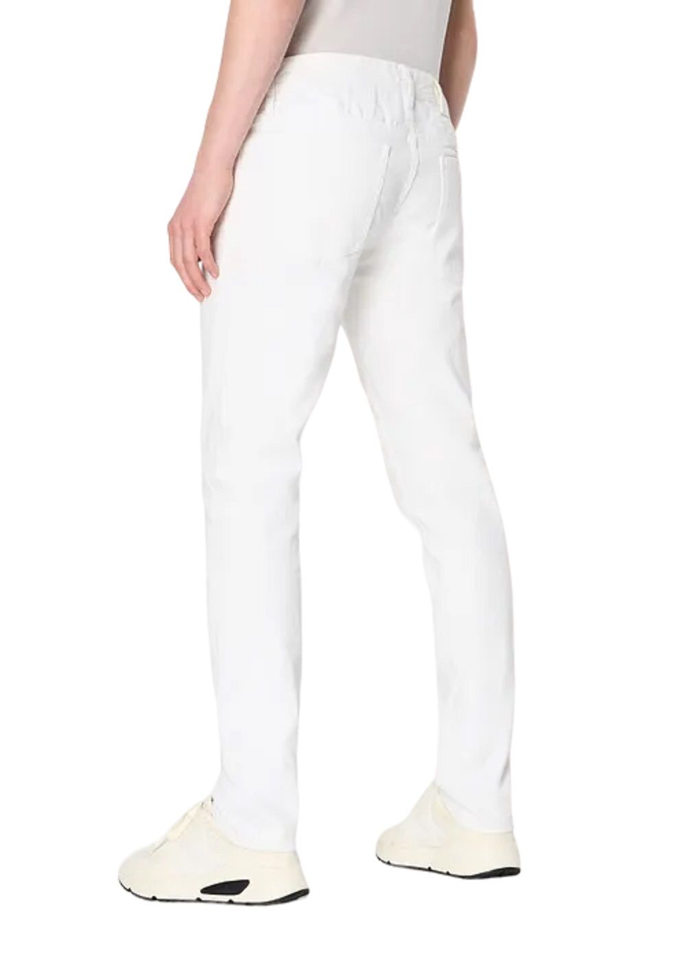 ARMANI EXCHANGE  Jeans Bianchi Elasticizzati da Uomo ARMANI EXCHANGE Acquista Ora
