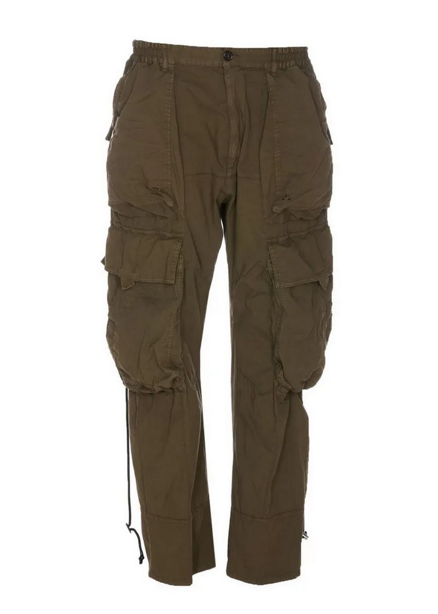 DSQUARED2  Pantaloni Verdi Elasticizzati da Uomo DSQUARED2