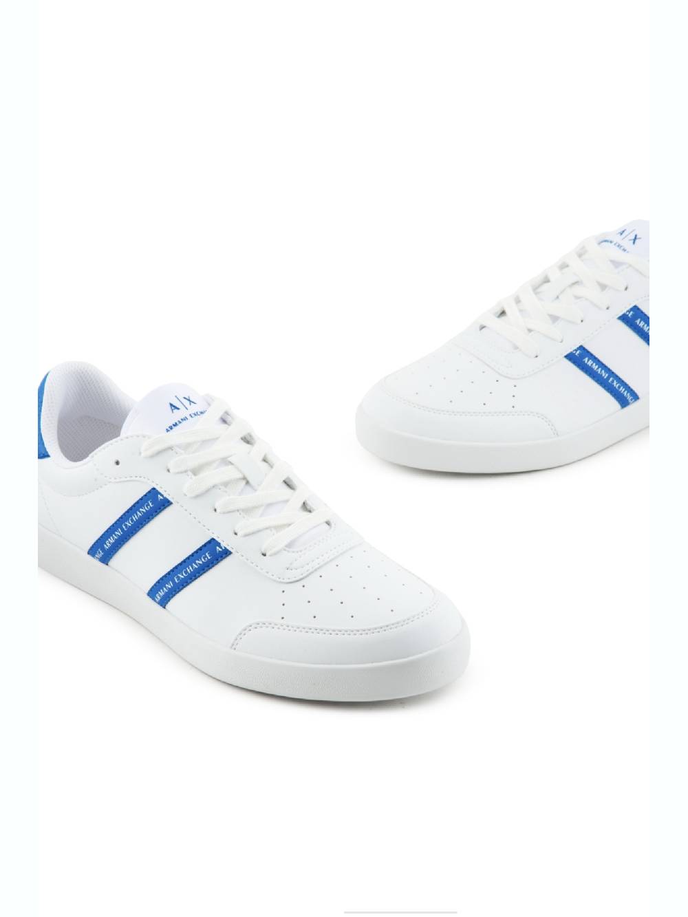 ARMANI EXCHANGE  Sneakers in Pelle Bianca Armani Exchange - Moda Uomo Offerta