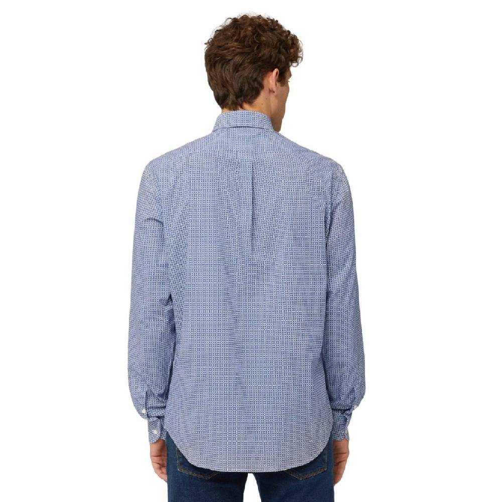 HARMONT & BLAINE  Camicia Uomo Harmont & Blaine Cotone Blu China Negozio