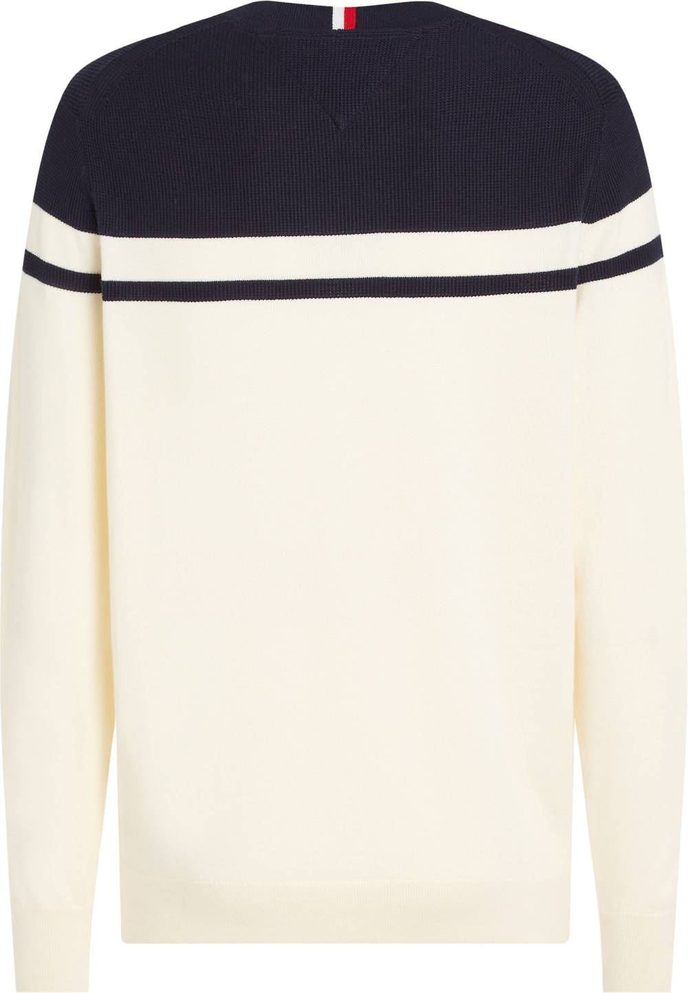 TOMMY HILFIGER  Felpa di Cotone Crema da Uomo Tommy Hilfiger In Saldo
