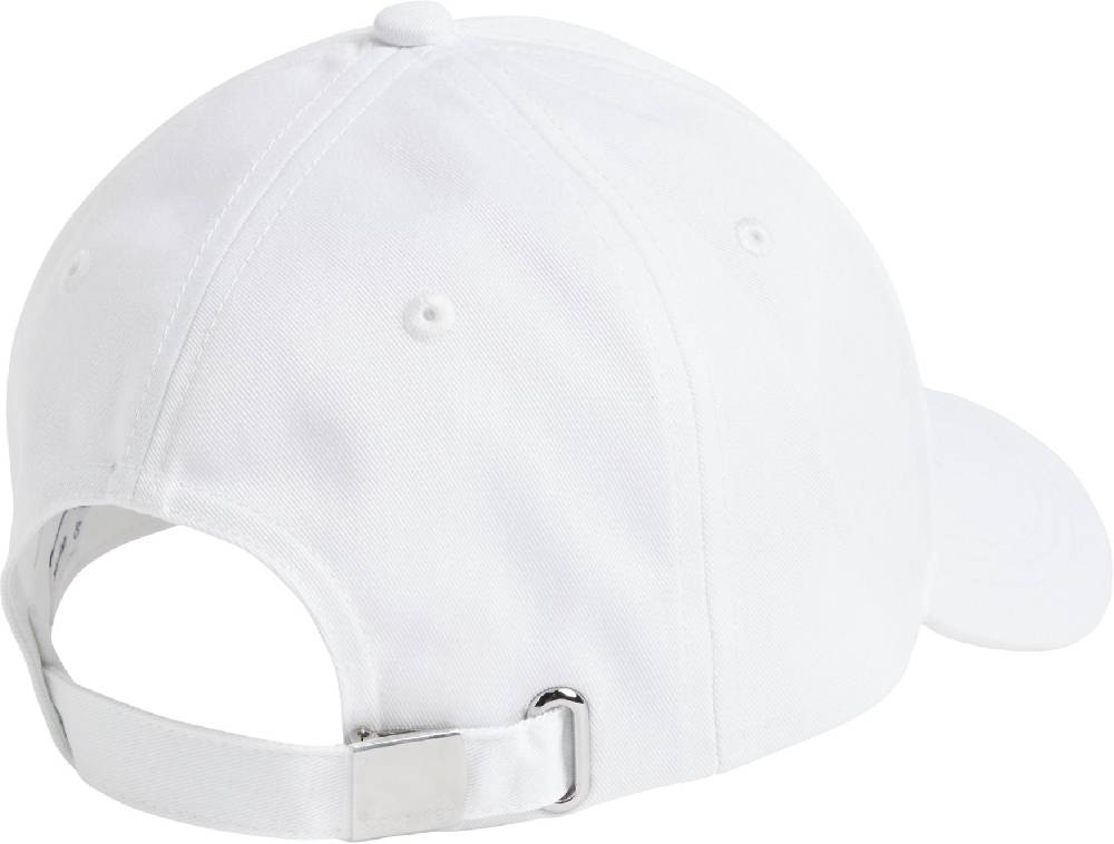CALVIN KLEIN  Cappello di Cotone Biologico Bianco Calvin Klein - Accessori Donna Pezzi Unici