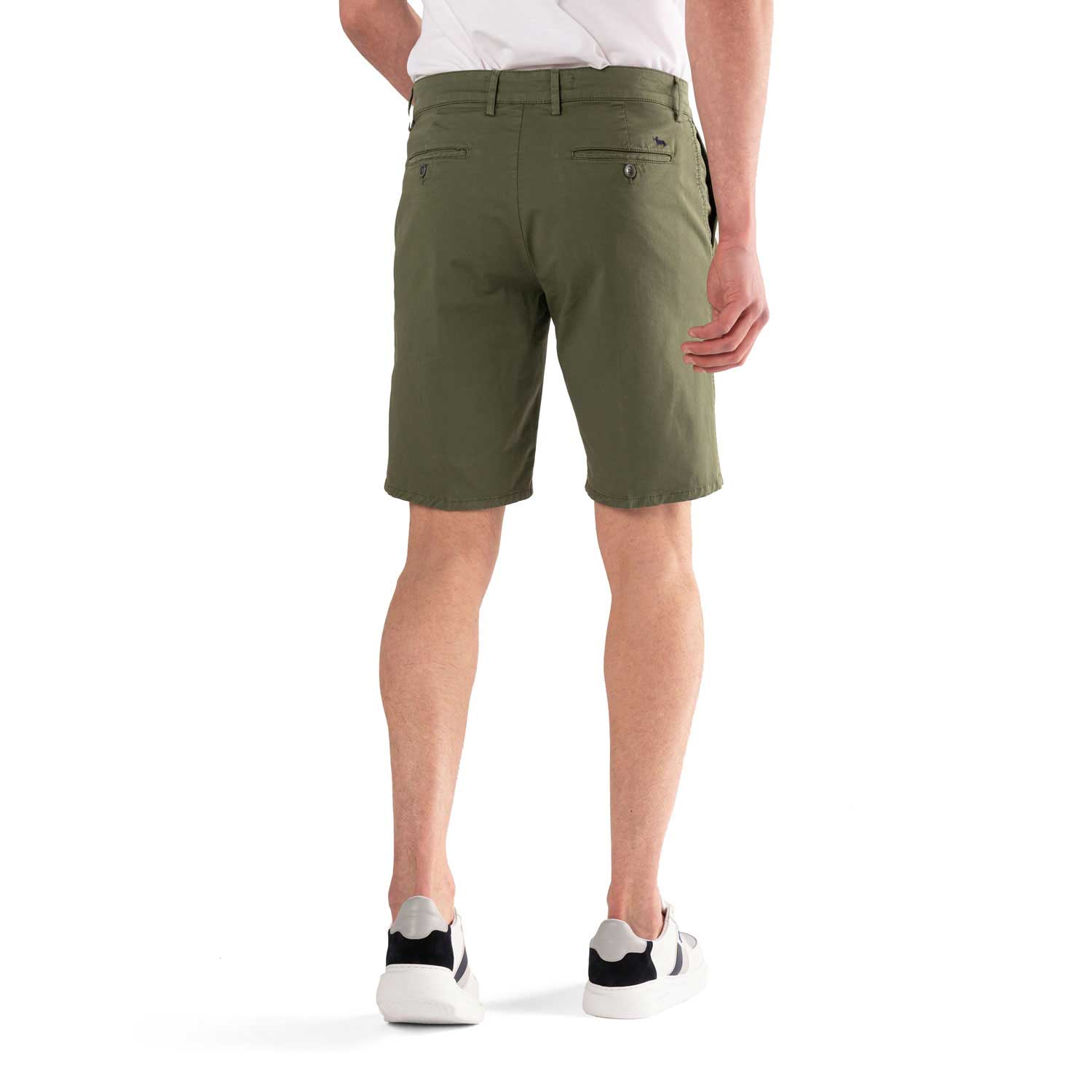 HARMONT & BLAINE  Bermuda Stretch Verde Cotone da Uomo Harmont & Blaine Promozione Limitata
