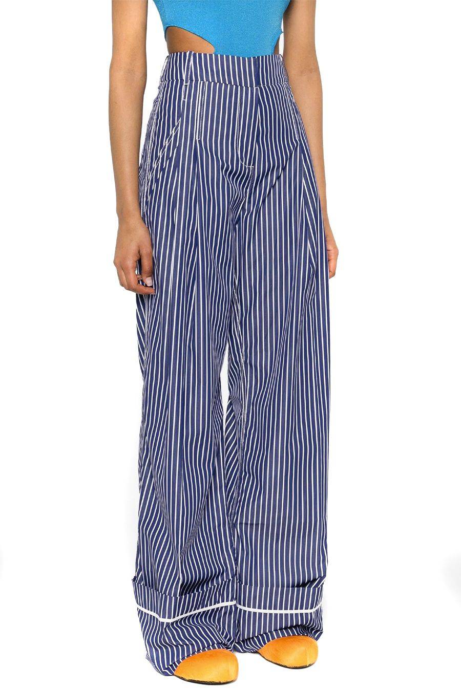 DES PHEMMES  Pantaloni di Seta Multicolori DES PHEMMES per Donna Shopping Online