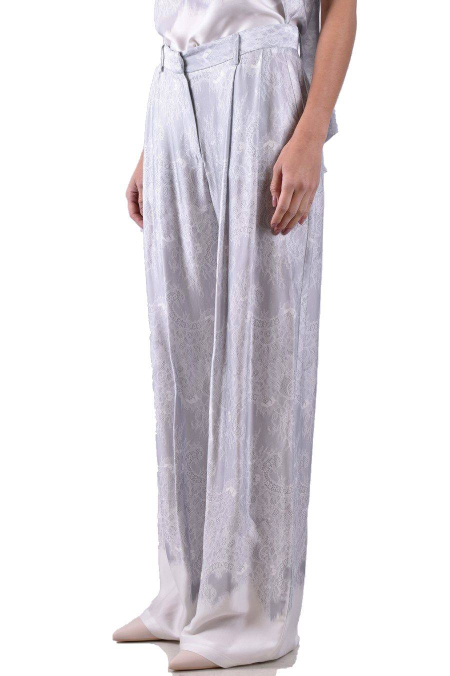 ERMANNO SCERVINO  Pantaloni Donna Ermanno Scervino Grigio in Viscosa Sottocosto