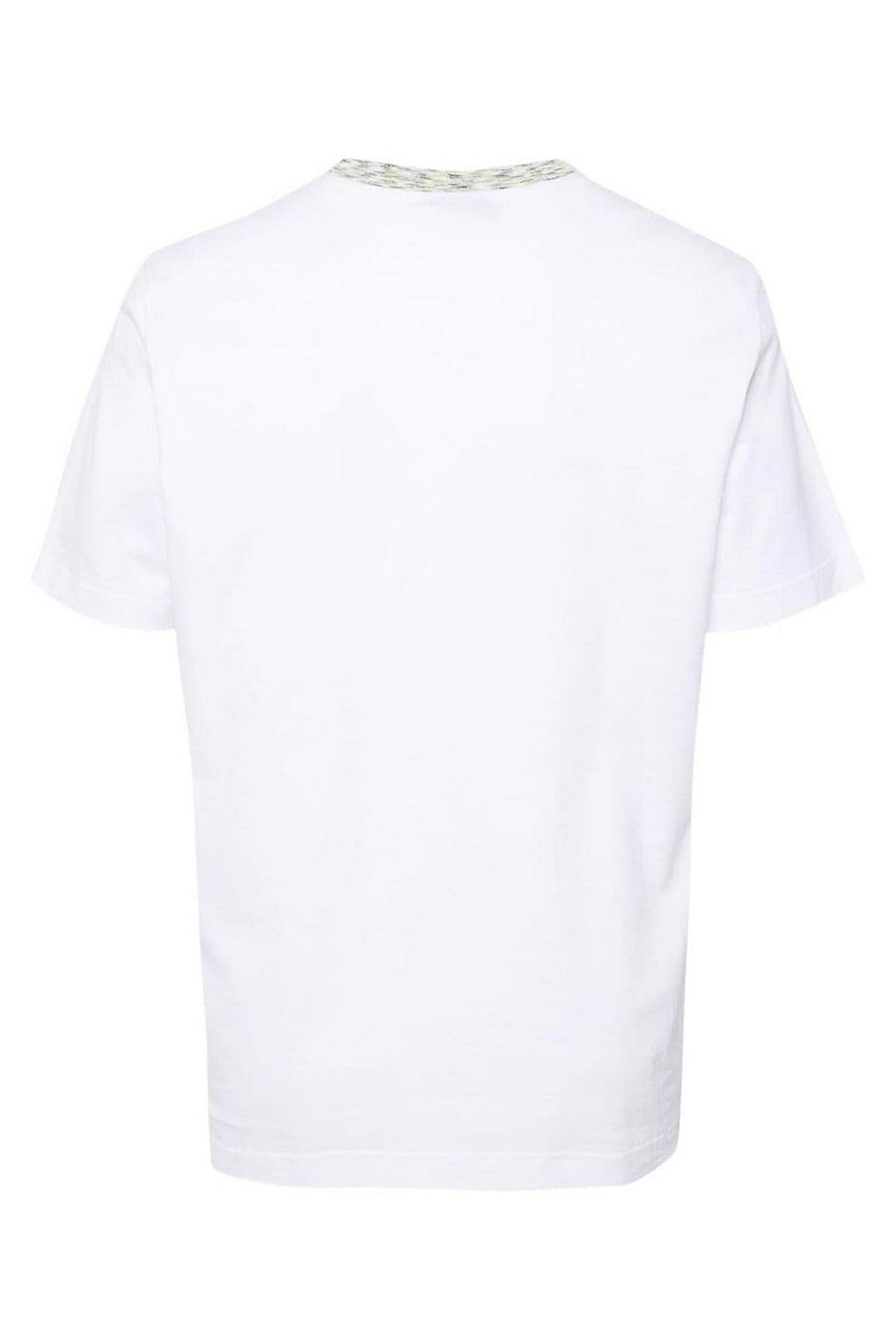 MISSONI  T-Shirt Bianca in Cotone Missoni Uomo UC22SL01-BJ0002-AS01BF Hotsell