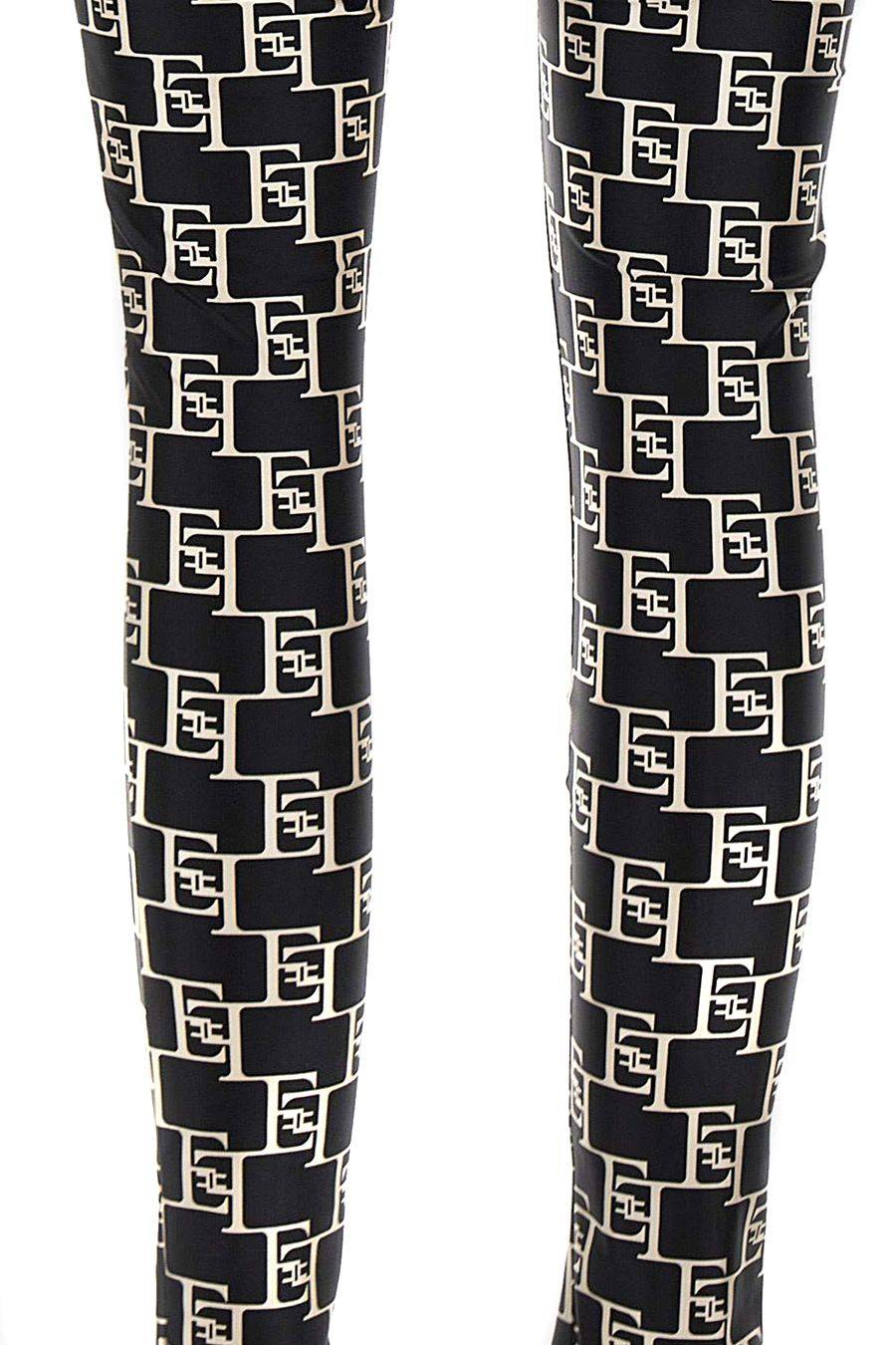 ELISABETTA FRANCHI  Pantaloni Multicolor da Donna Elisabetta Franchi in Poliestere In Saldo