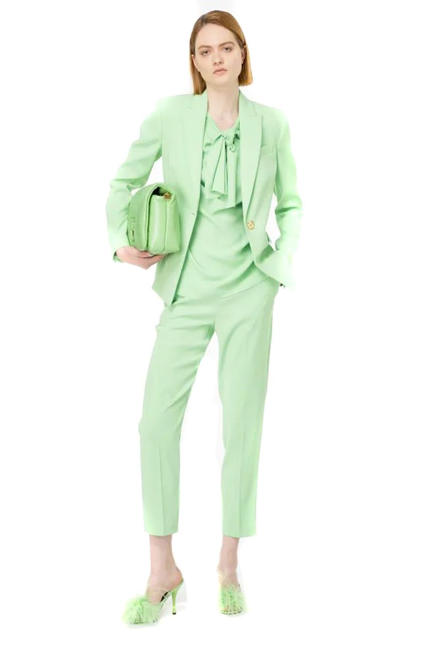 PINKO  Pantaloni PINKO Multicolore da Donna - 65% Acetato 35% Poliestere Soddisfazione Garantita