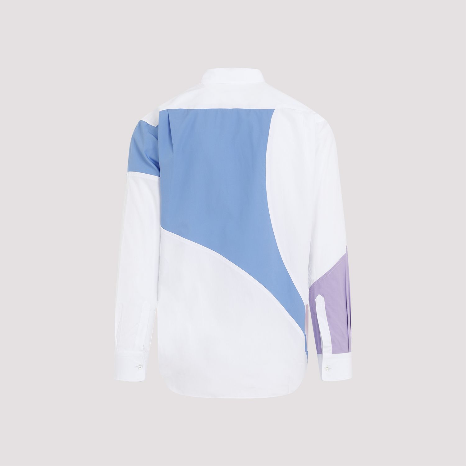COMME DES GARÇONS SHIRT  Camicia Poplin Patchwork Andy Warhol da Uomo Comme des Garçons Consegna Veloce