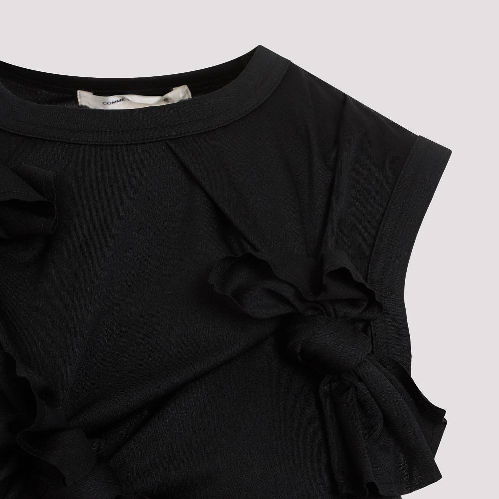 COMME DES GARÇONS  Top Senza Maniche Nero Annodato Comme des Garçons - Poliestere Acquista Ora