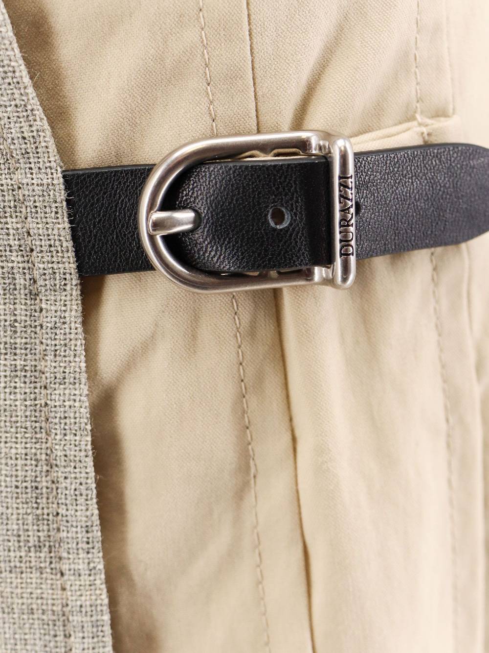 DURAZZI MILANO  Kilt Bicolore Grigio in Lana-Cotone per Donna DURAZZI MILANO Sottocosto