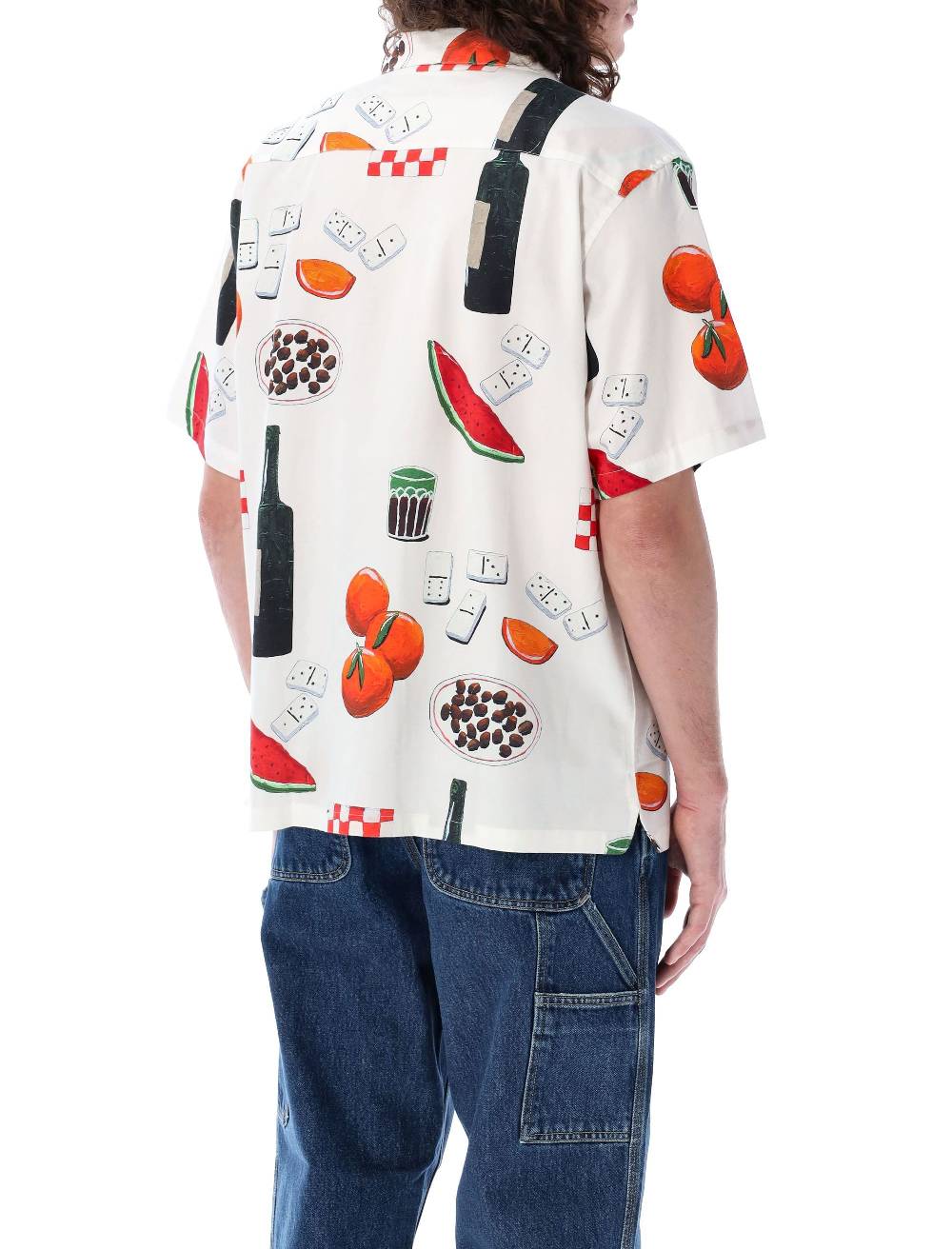 CARHARTT WIP  Camicia da Cena Bianca Fantasia Uomo CARHARTT WIP Sconto