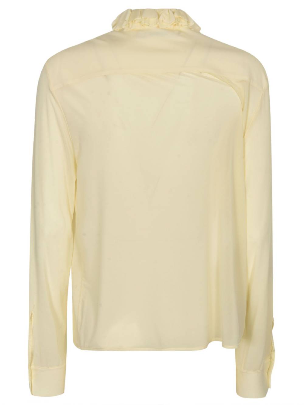PHILOSOPHY DI LORENZO SERAFINI  Camicia Avorio con Ruche da Donna Philosophy Vendita Calda