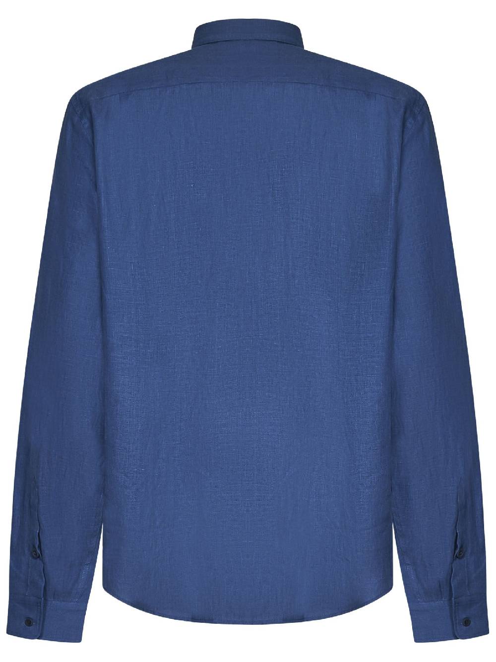 SEASE  Camicia Classica SEASE Blu Reale in Lino da Uomo Vendita Economica