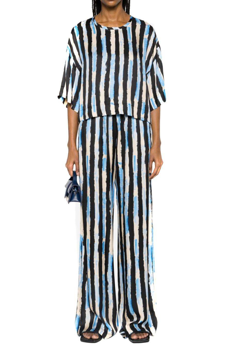 PINKO  Pantaloni Poliestere Multicolore Donna PINKO Vendite Flash