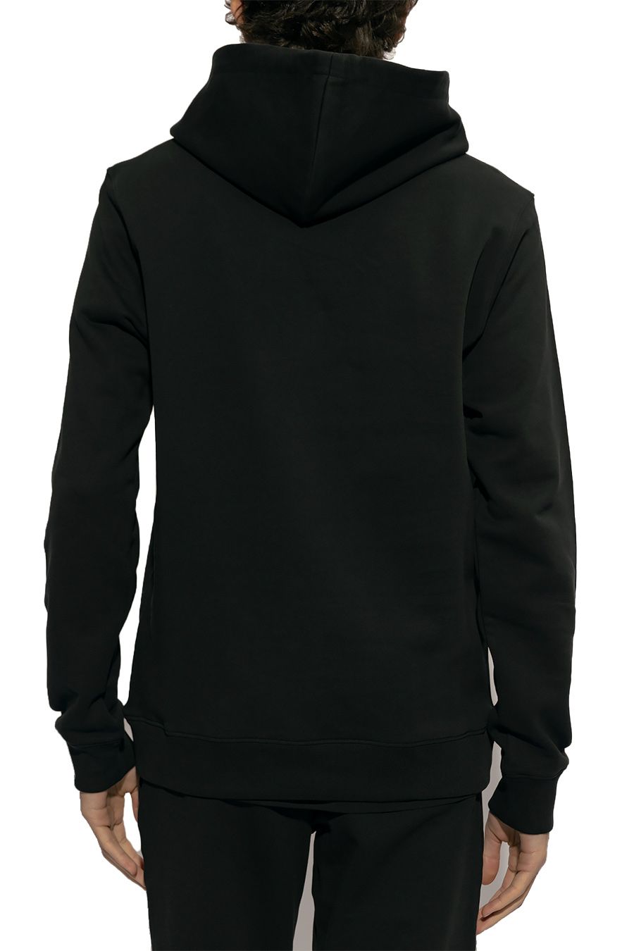 MOSCHINO  Felpa di Cotone Nero Uomo Moschino V1727 Promozione