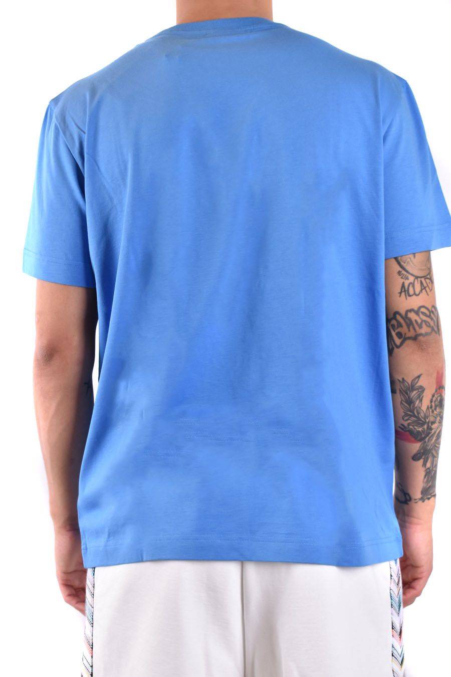 MISSONI  Polo Blu in Cotone da Uomo - MISSONI UC24SL01-BJ00C7S72E9 Offerta Anniversario
