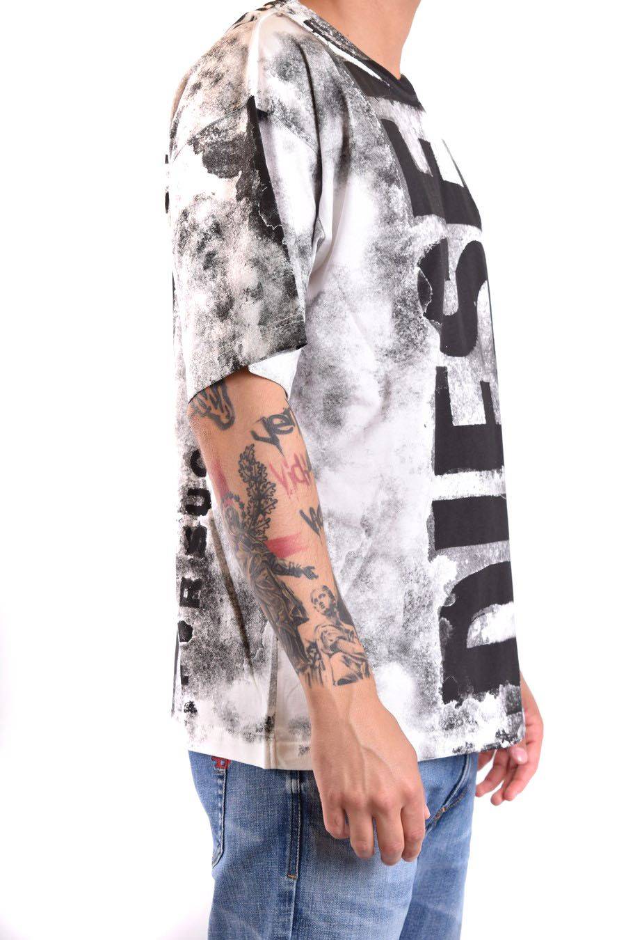 DIESEL  T-Shirt Diesel Multicolore in Cotone per Uomo Latest fashion