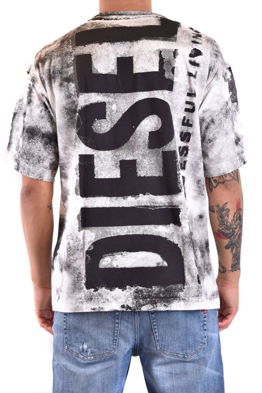 DIESEL  T-Shirt Diesel Multicolore in Cotone per Uomo Latest fashion