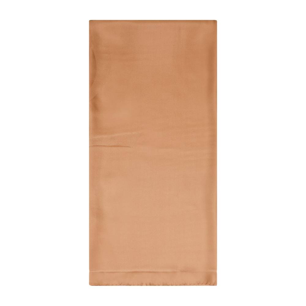 SAINT LAURENT  Foulard di Seta Marrone SAINT LAURENT - Accessori Eleganti da Donna Online Outlet