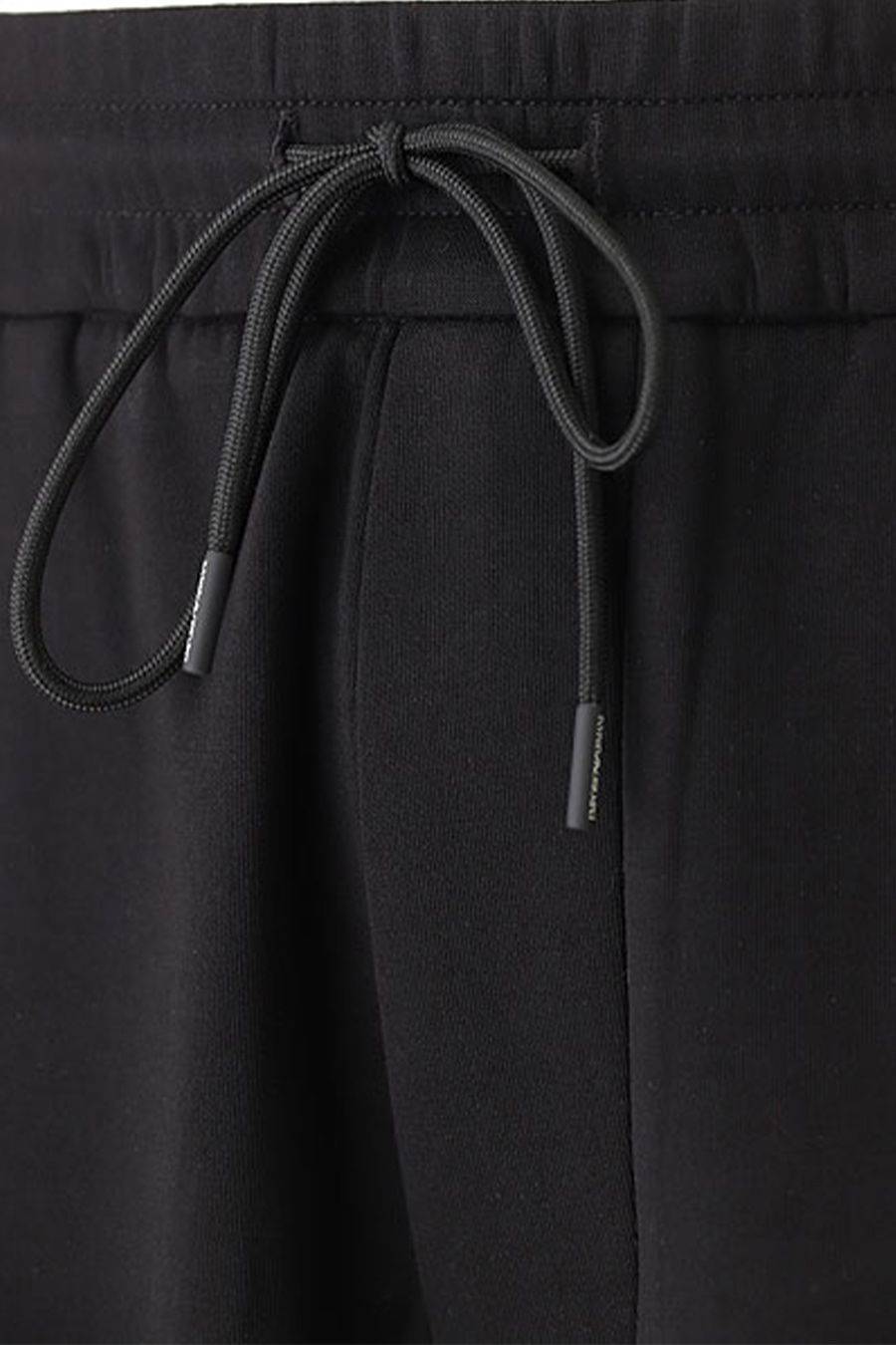EMPORIO ARMANI  Pantaloni da Uomo Emporio Armani in Cotone Elasticizzato - Nero Grandi sconti