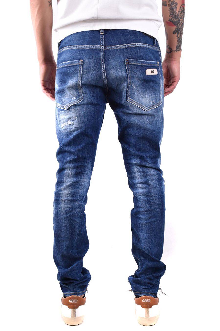 DSQUARED2  Jeans Blu Elasticizzati Uomo DSQUARED2 S71LB1365 Bestseller